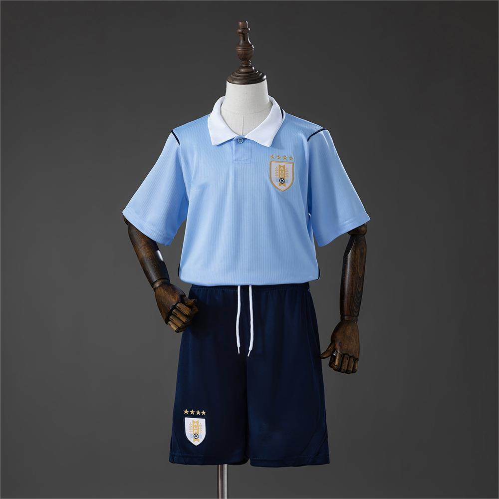 2026 Uruguay Home Kids Size 16-28