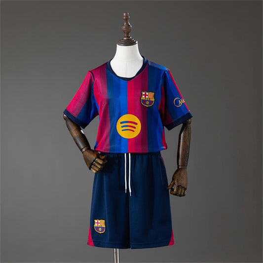2026-27 Barcelona Home Kinder Trikot Größe 16-28