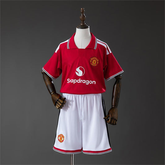 2026-27 Manchester United Heimtrikot für Kinder Größe 16-28