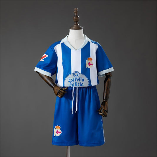 2026-27 Deportivo de La Coruna Home Kids Size 16-28