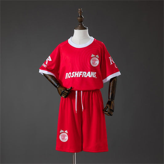 2026-27 Deportivo Toluca Home Kids Size 16-28