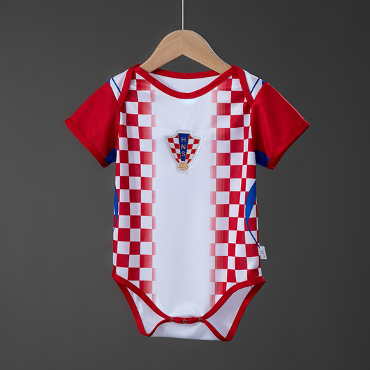 Camiseta de casa para bebé de Croacia 2026, talla 9-12 (6-20 meses)
