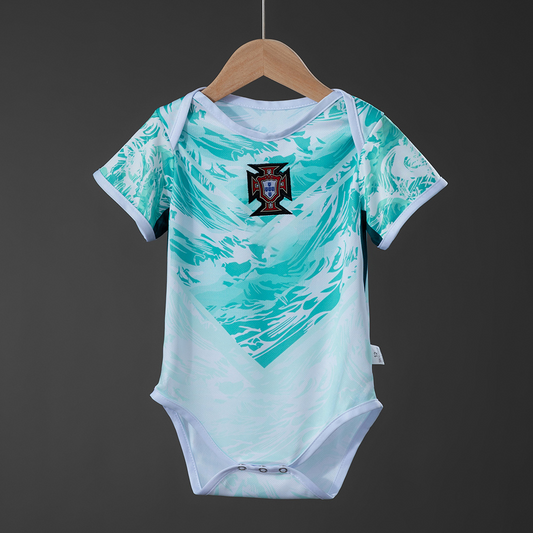 2026 Portugal camiseta de visitante para bebé TALLA 9-12 (6-20 meses)