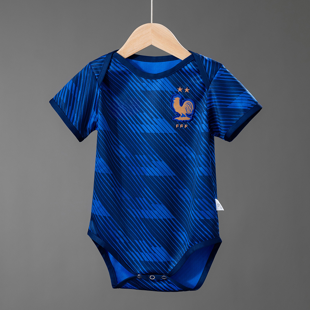 2026 France Baby Home Jersey Size 9-12（6-20 months）