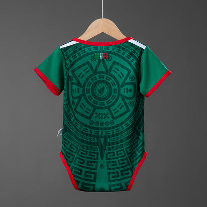 2026 Mexico  Baby Home jersey size 9-12（6-20 months）