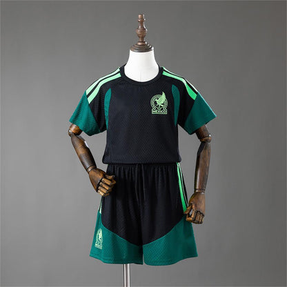 2026 Mexico Training Black Kids Size 16-28