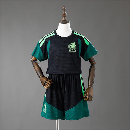 2026 Mexico Training Black Kids Size 16-28