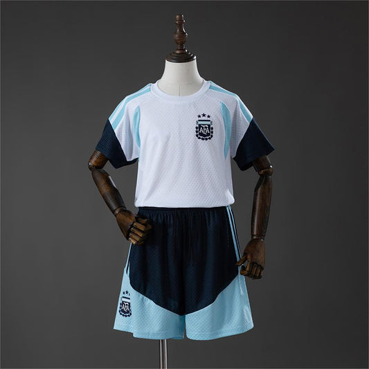 2026 Argentina Training Royal Blue Kids Size 16-28