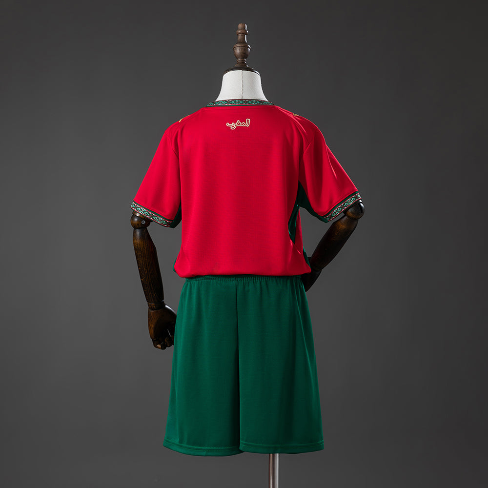 2026 Morocco Home Kids Size 16-28