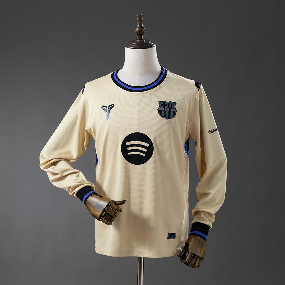 2025-26 Barcelona Away long sleeved S-2XL