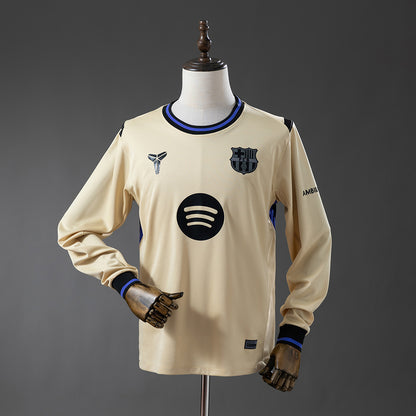 2025-26 Barcelona Away long sleeved S-2XL