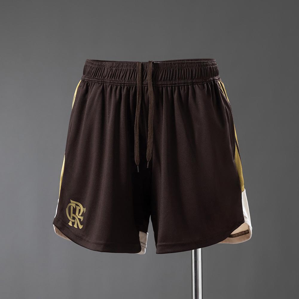2026-27 Flamengo Pantalones Cortos de Entrenamiento - Marrones Mujer S-XXL