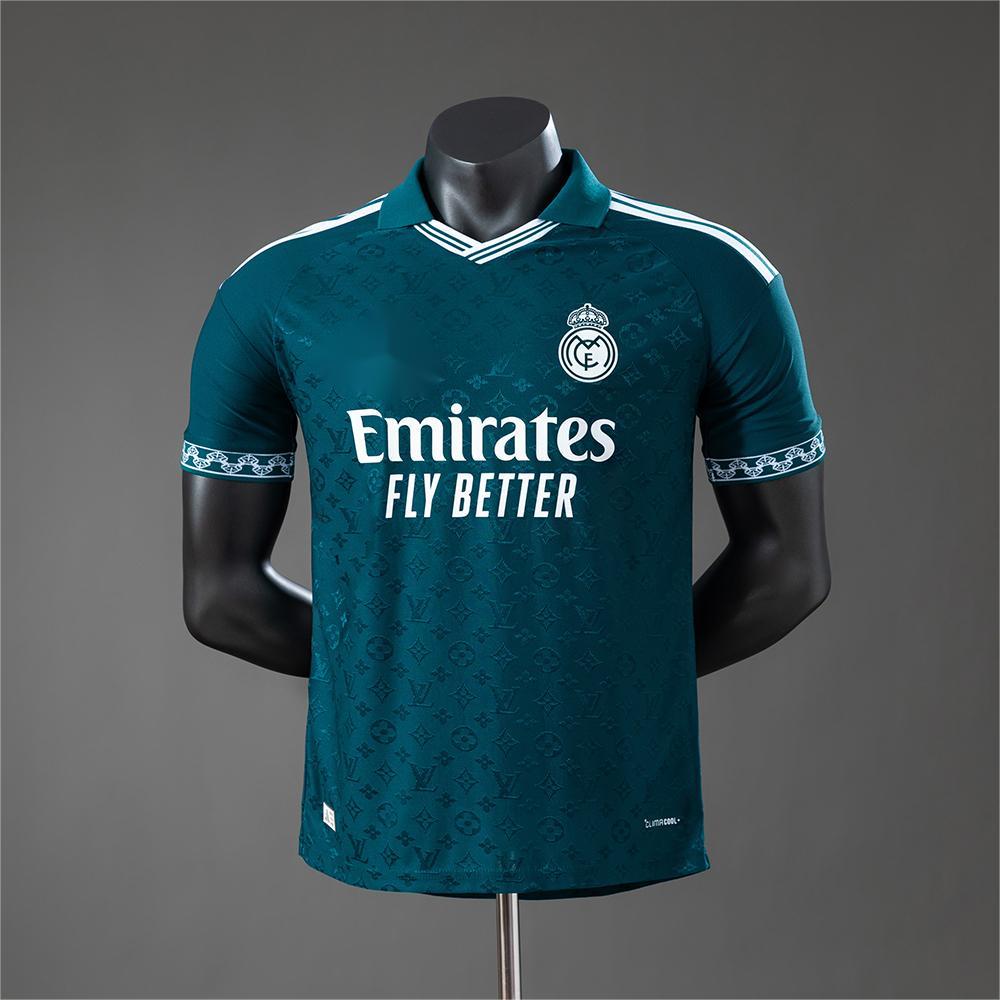2026-27 Real Madrid Special Edition - Dark Green Player Version Jersey S-2XL