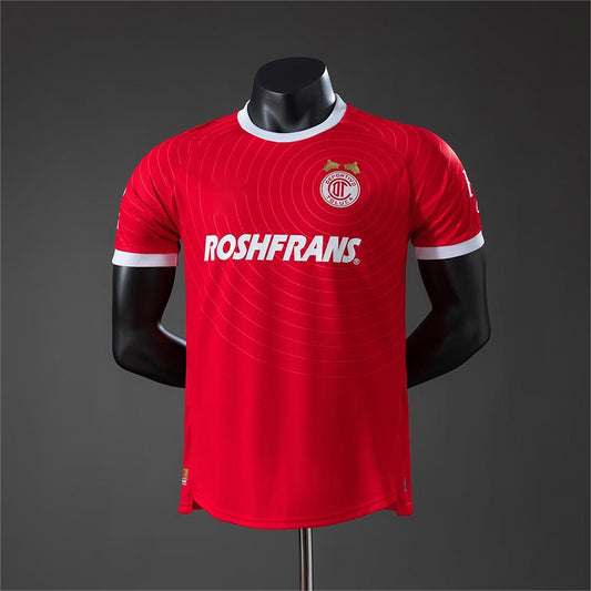 2026-27 Deportivo Toluca Home Player Version Jersey S-2XL