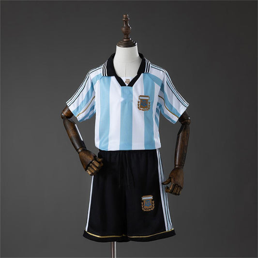 1998 Argentina Home Retro Kids Size 16-28