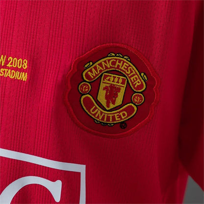 2007-08 Manchester United Home Retro Kids Size 16-28