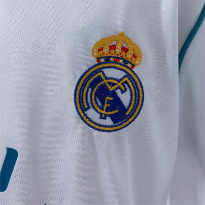 2017-18 Real Madrid Home Retro Kids Size 16-28