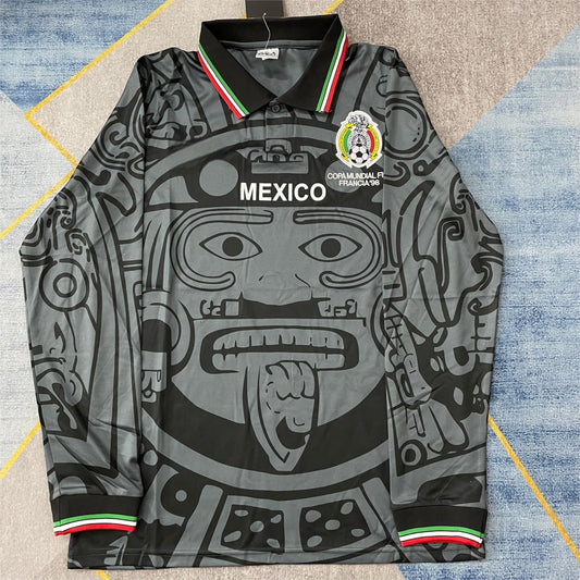 1998 Mexico Retro Long Sleeve S-2XL