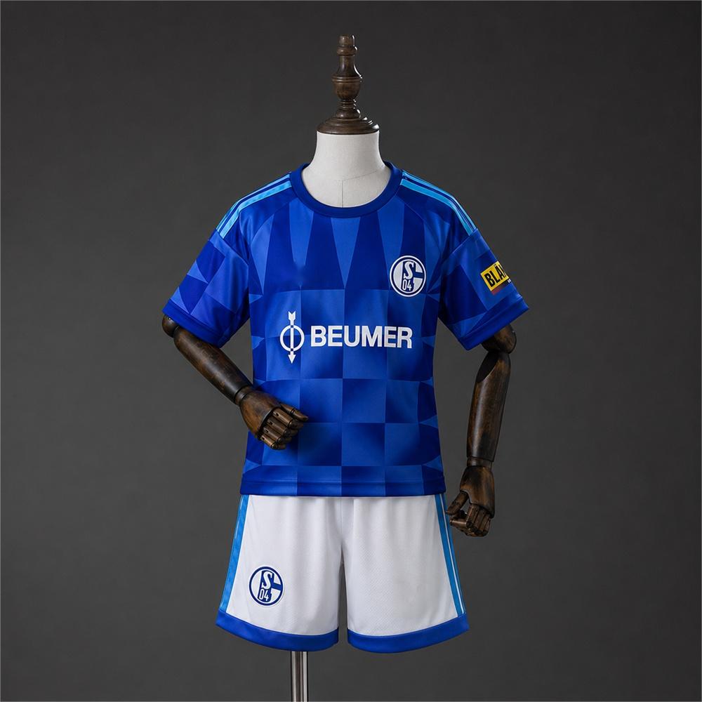2026-27 Schalke 04 Home Kids Size 16-28