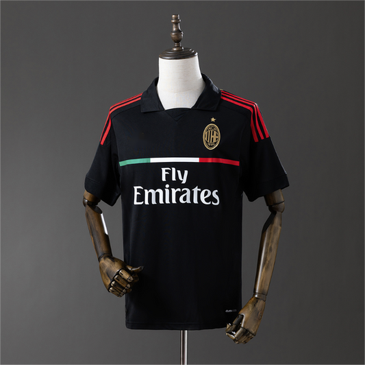 2011-12 AC Milan de visitante Retro S-XXL