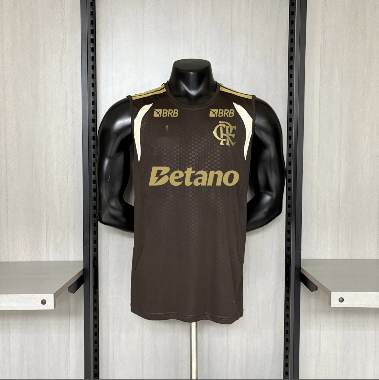 2026-27 Camiseta de entrenamiento Flamengo negra todos los patrocinadores S-4XL