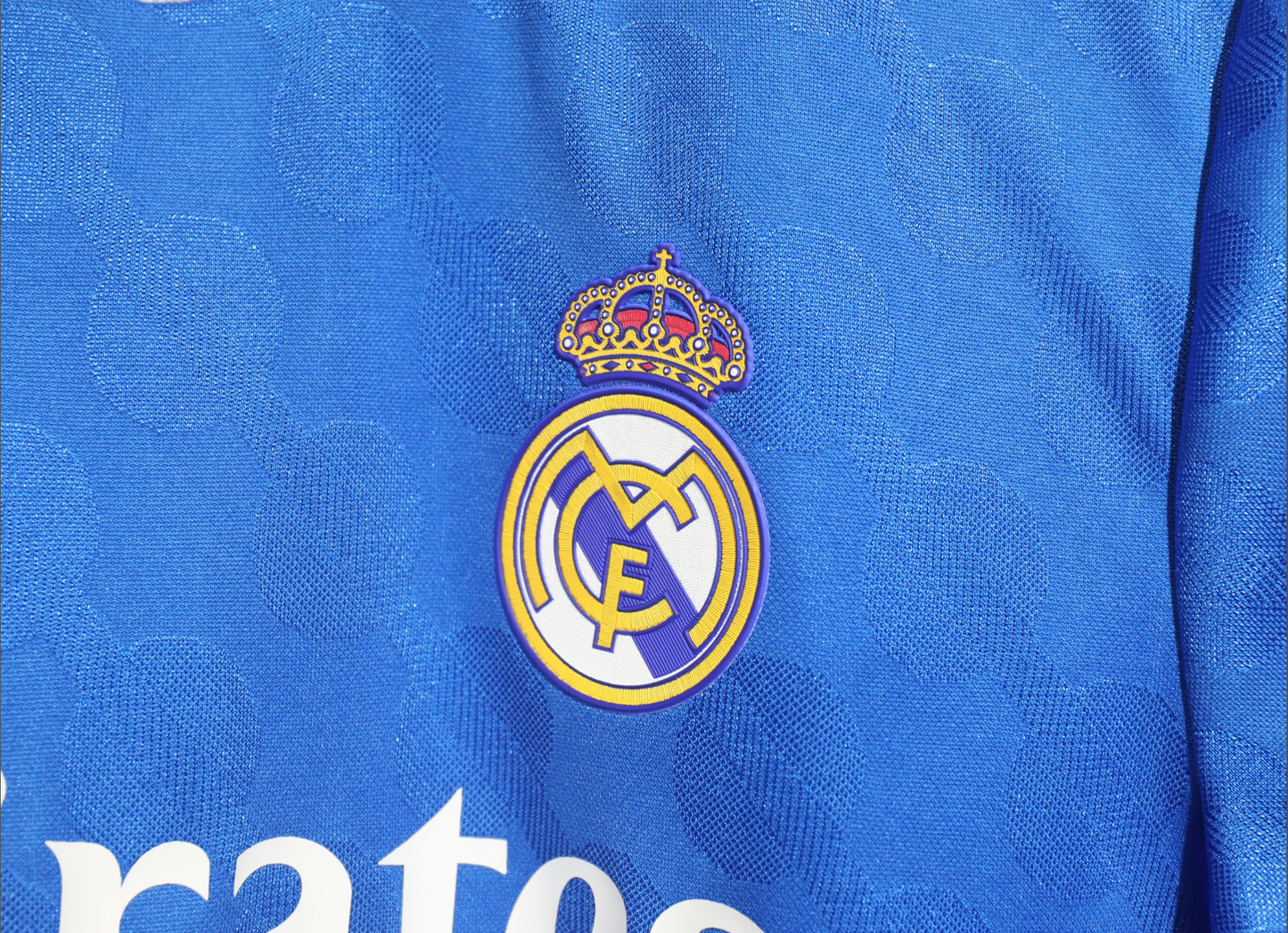 2025-26 Real Madrid Segunda Equipación Visitante Manga Larga Jugador S-2XL