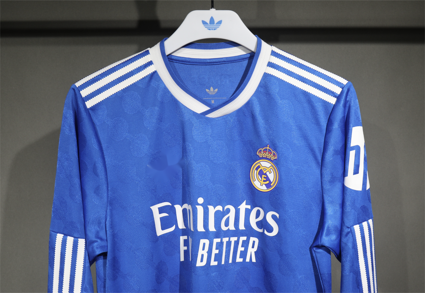 2025-26 Real Madrid Segunda Equipación Visitante Manga Larga Jugador S-2XL