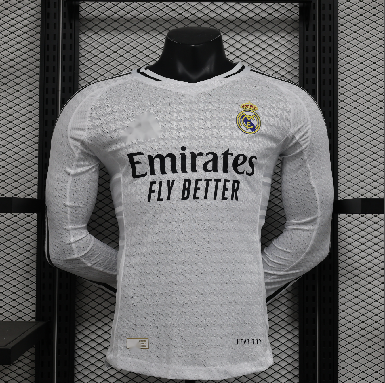 2024-25 Real Madrid Heimtrikot Langarm Spieler S-2XL