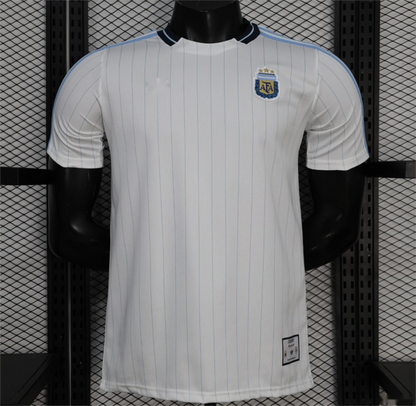 2026 Argentina White Terrace Icons Player Version S-2XL