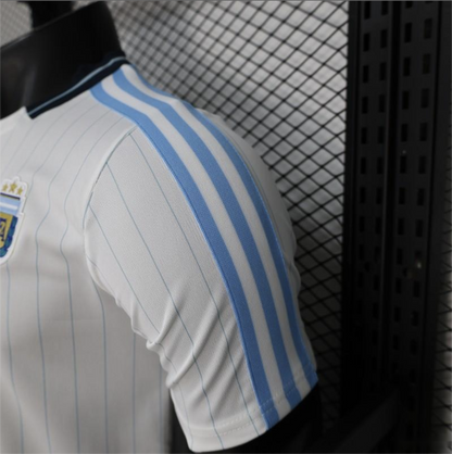 2026 Argentina White Terrace Icons Player Version S-2XL