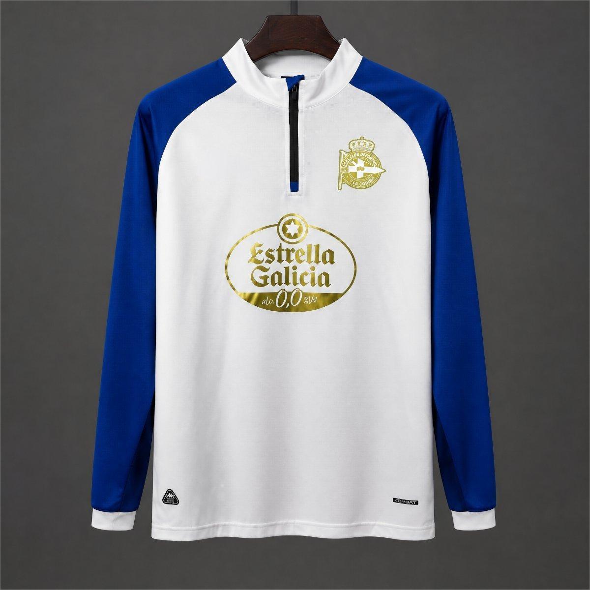 2026-27 La Coruna Half-Zip Long Sleeve S-2XL