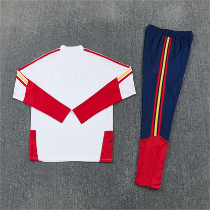 2026 Spain White 2-Stars Edition Training Suit Adults Or Children