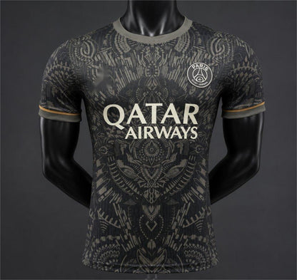 2026-27 Paris Black with Tribal Pattern Special Player S-3XL