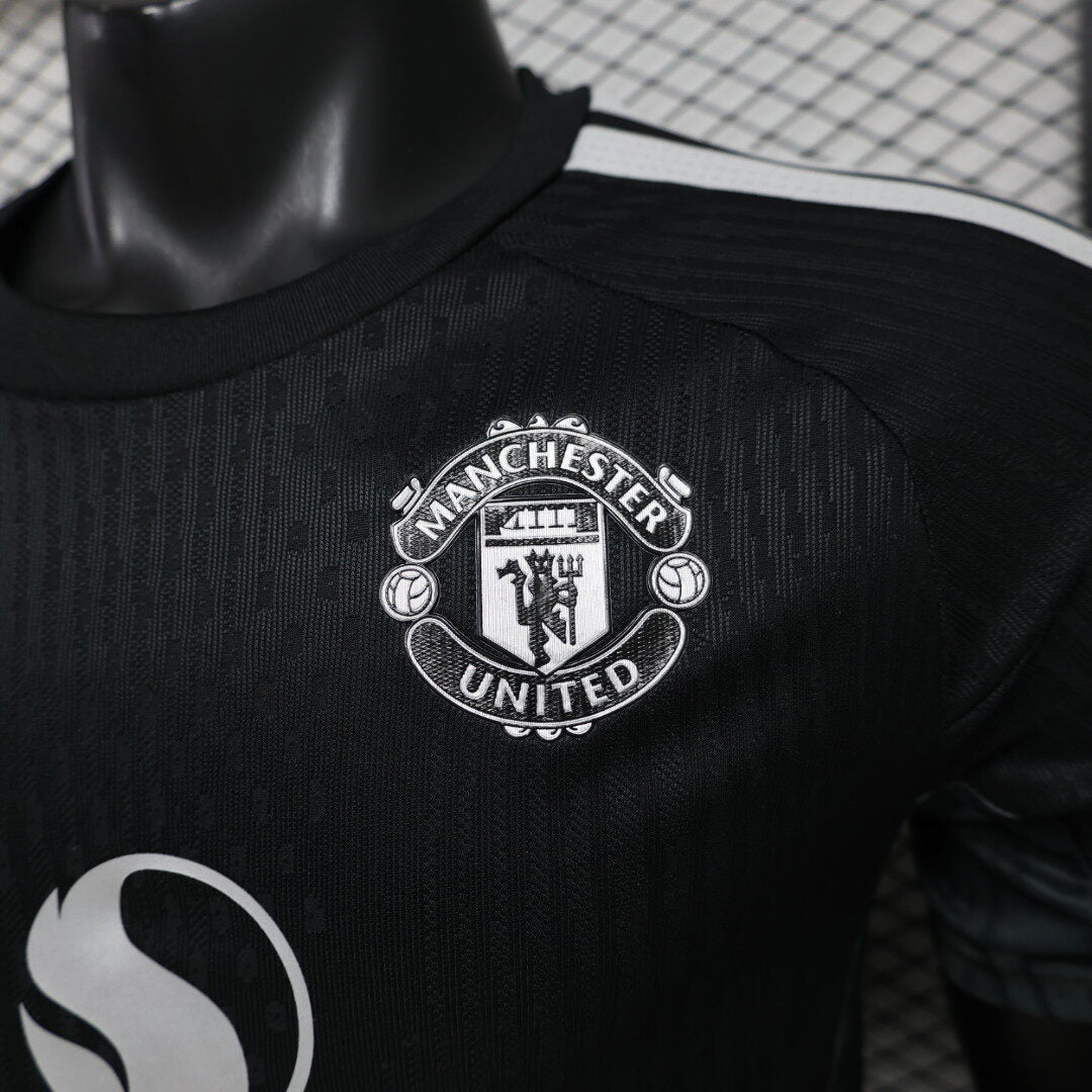 2026-27 Manchester United Schwarzer Torhüter Spieler S-2XL