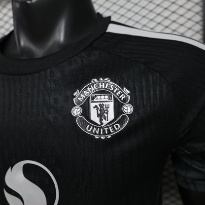 2026-27 Manchester United Schwarzer Torhüter Spieler S-2XL