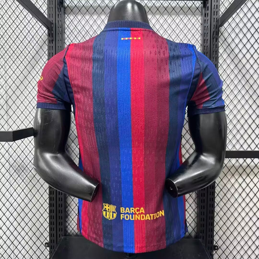 2026-27 Barcelona Home New Sponsor Player S-4XL