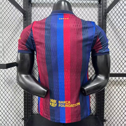 2026-27 Barcelona Home New Sponsor Player S-4XL