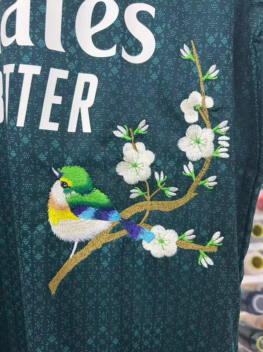 2026-27 Real Madrid Away Green Floral Special Player S-2XL
