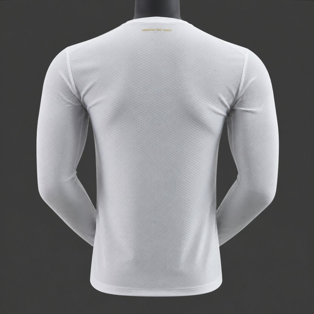 2026-27 Marseille Home White Long Sleeve Player S-2XL