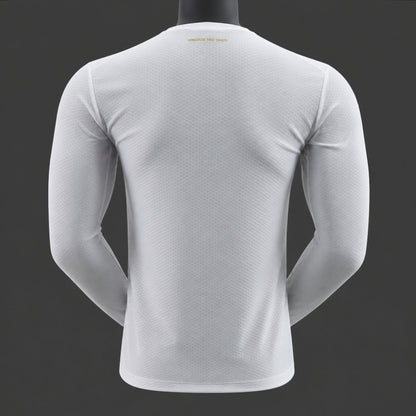 2026-27 Marseille Home White Long Sleeve Player S-2XL