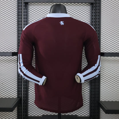 2026-27 Aston Villa Home Long Sleeve Player S-2XL