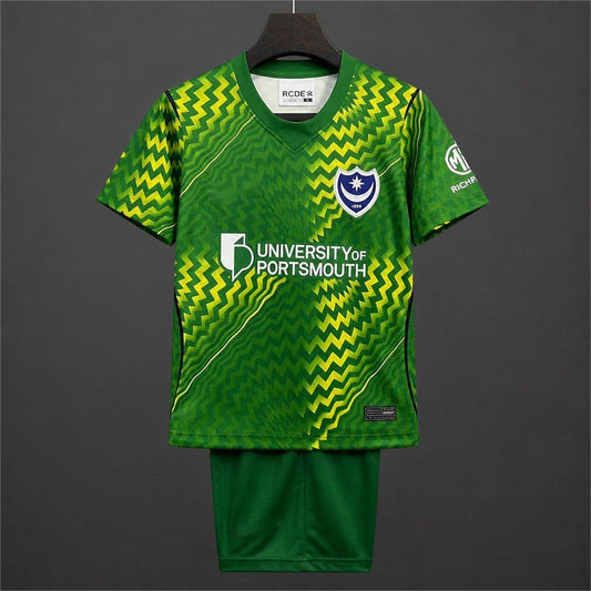 2026-27 Portsmouth Green Goalkeeper Kids Size 16-28