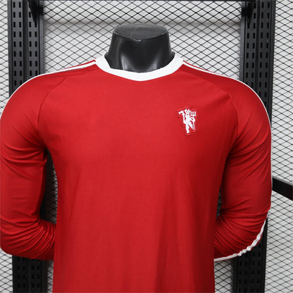 2026-27 Manchester United Casual Retro Long Sleeve Player S-2XL