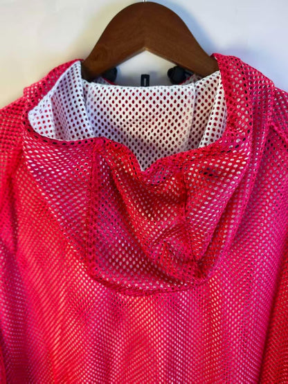 2026-27 Paris Lightweight Breathable Mesh Windbreaker PINK Jacket S-2XL