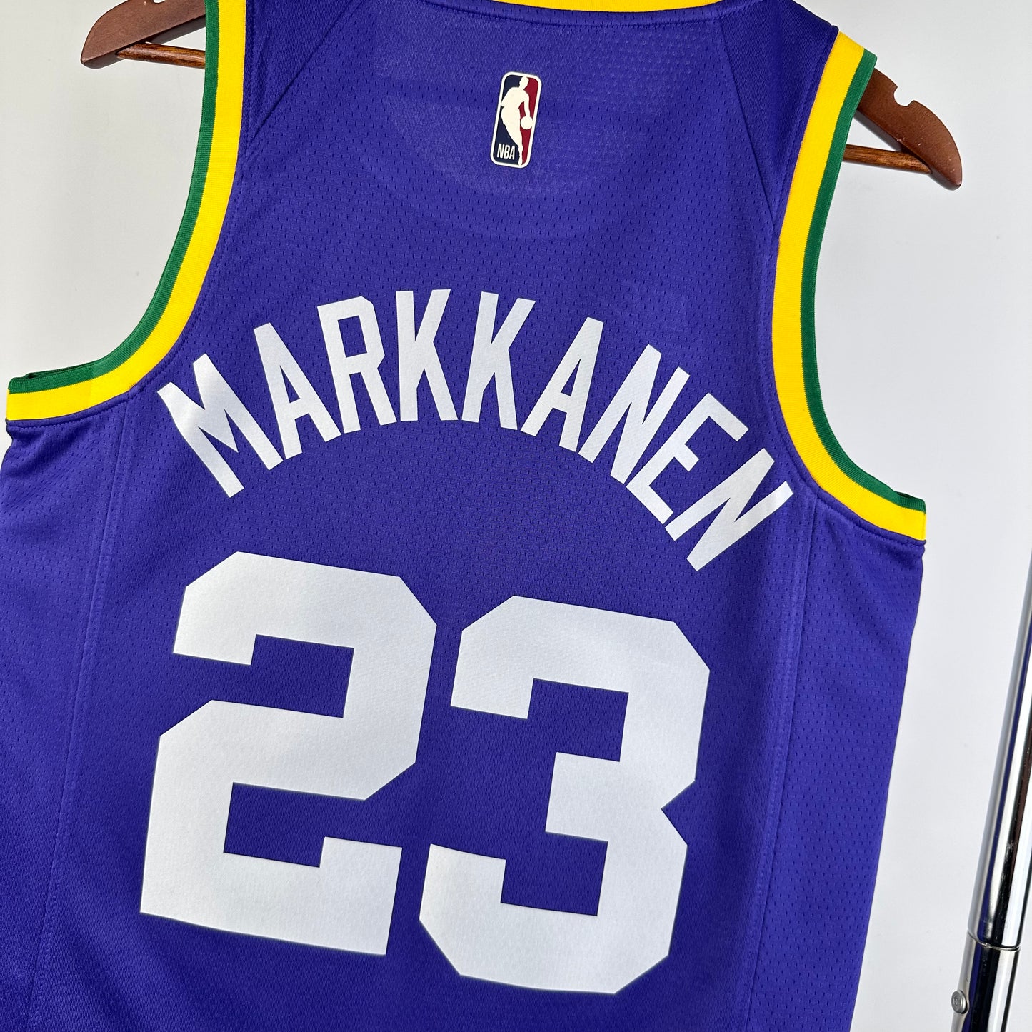 NBA 2024-25 Jazz Retro No. 23 MARKKANEN