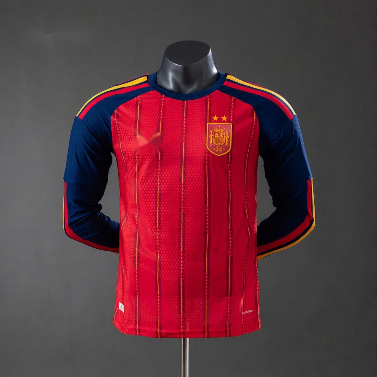 2026 Spain Home long sleeved Two Star Player Version S-2XL