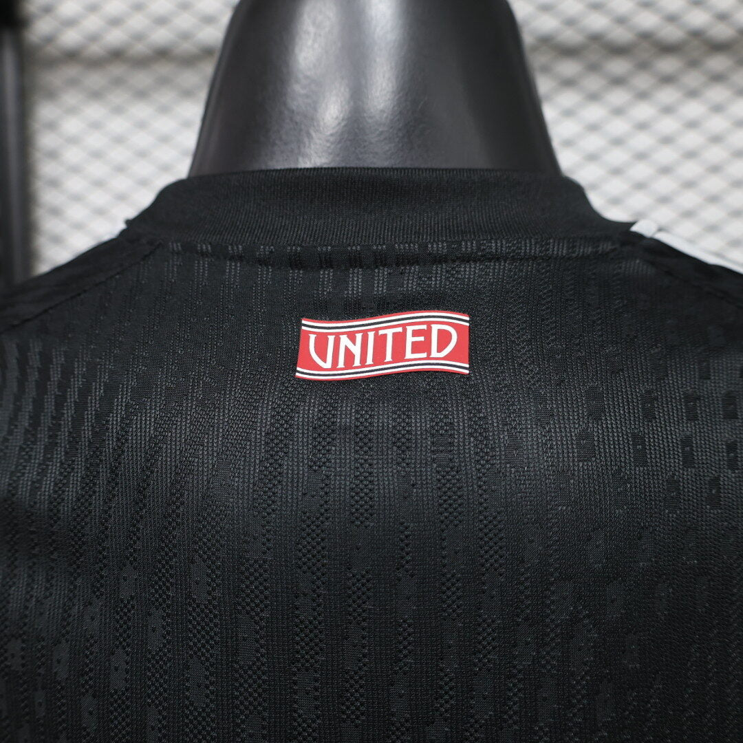 2026-27 Manchester United Schwarzer Torhüter Spieler S-2XL