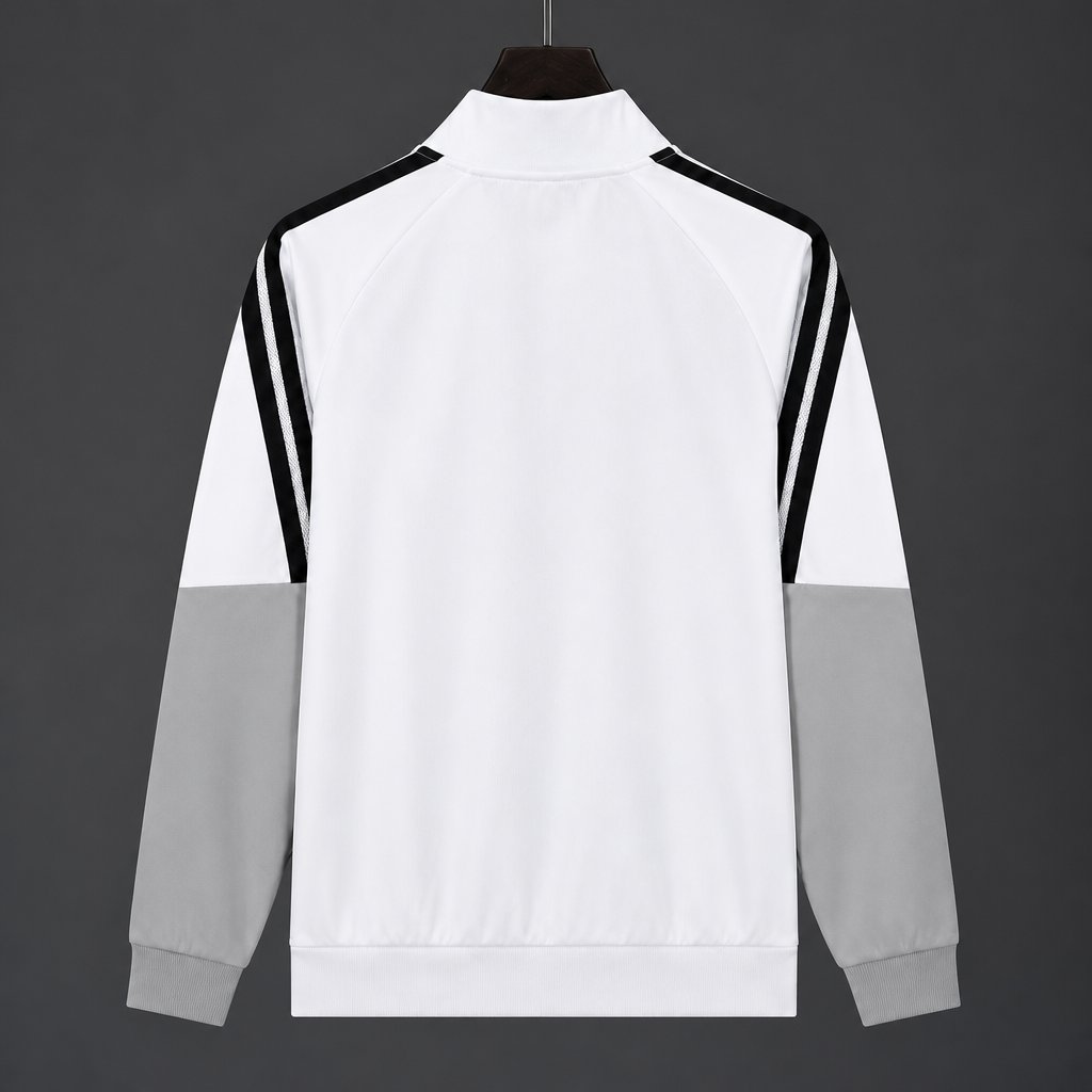 2026-27 Sevilla White Full-Zip Jacket S-2XL