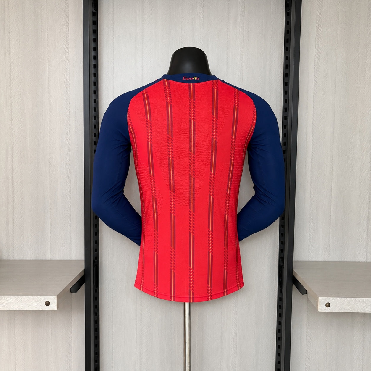 2026 Spain Home Two Stars Long Sleeved Player S-2XL