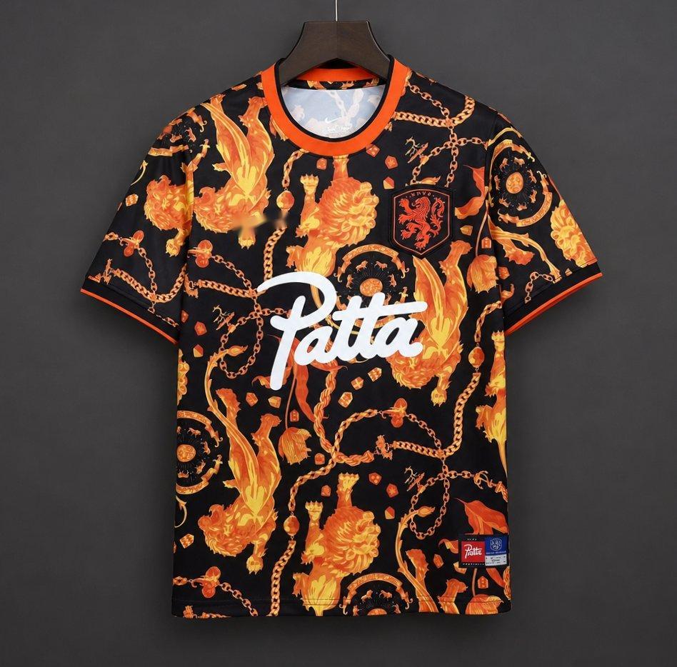 2026  Patta Netherlands 2026 World Cup Pre-Match Jersey S-4XL